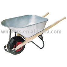 Wooden Handle Wheel Barrow